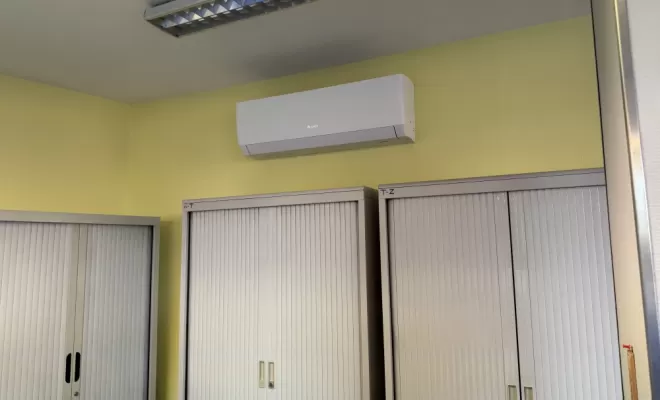 Installation de climatisation dans des bureaux d’assurance à Montluçon – Confort et performance garantis, Vichy, STOPYRA DYLAN ÉLECTRICITÉ GÉNÉRAL