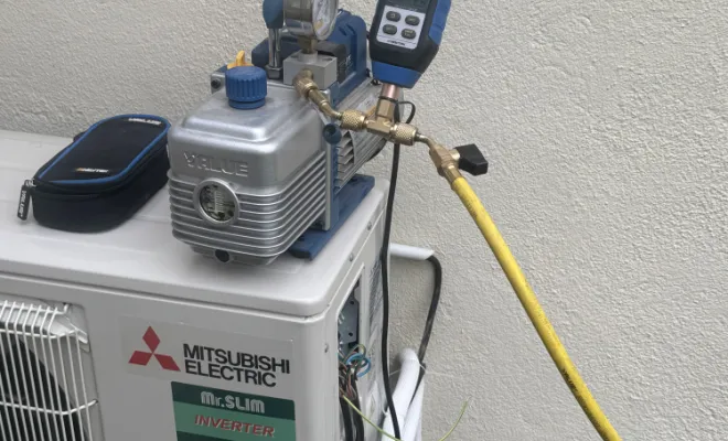 Remplacement d’une climatisation console par une climatisation console de chez Mitsubishi électric, Vichy, STOPYRA DYLAN ÉLECTRICITÉ GÉNÉRAL